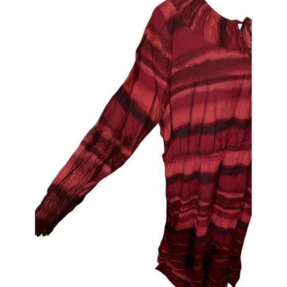 Terra & Sky Peasant Maxi Dress - Picture 4 of 8